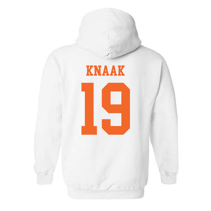 Clemson - NCAA Baseball : Aidan Knaak - Classic Shersey Hooded Sweatshirt-1