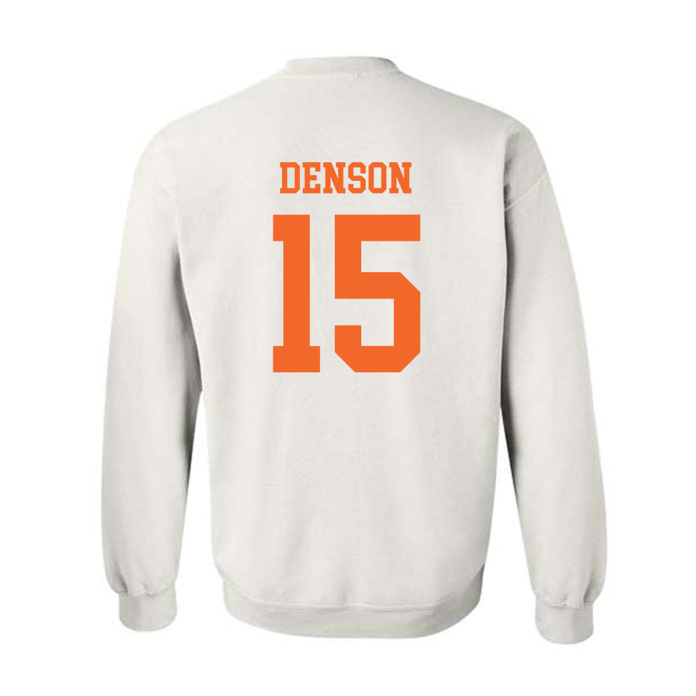 Clemson - NCAA Football : Chris Denson - Classic Shersey Crewneck Sweatshirt-1