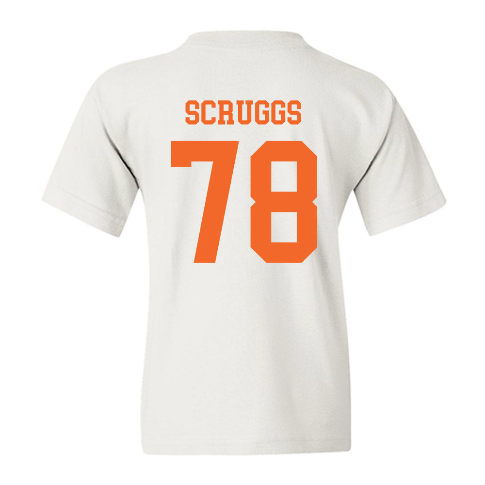 Clemson - NCAA Football : Carter Scruggs - Classic Shersey Youth T-Shirt-1