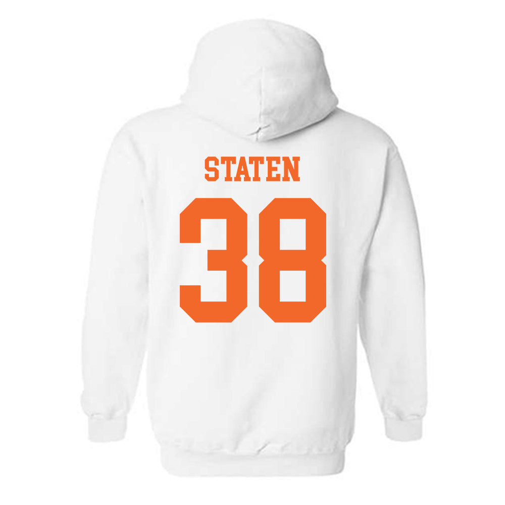 Clemson - NCAA Football : Dominic Staten - Classic Shersey Hooded Sweatshirt-1