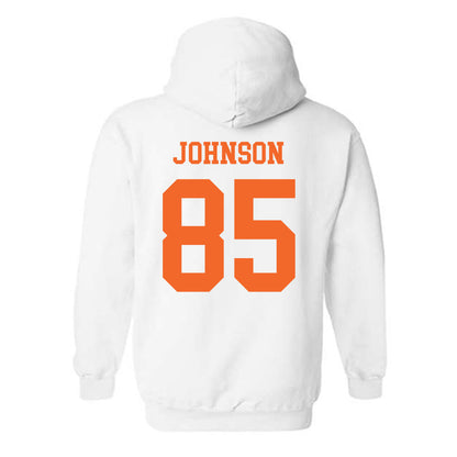 Clemson - NCAA Football : Charlie Johnson - Classic Shersey Hooded Sweatshirt-1