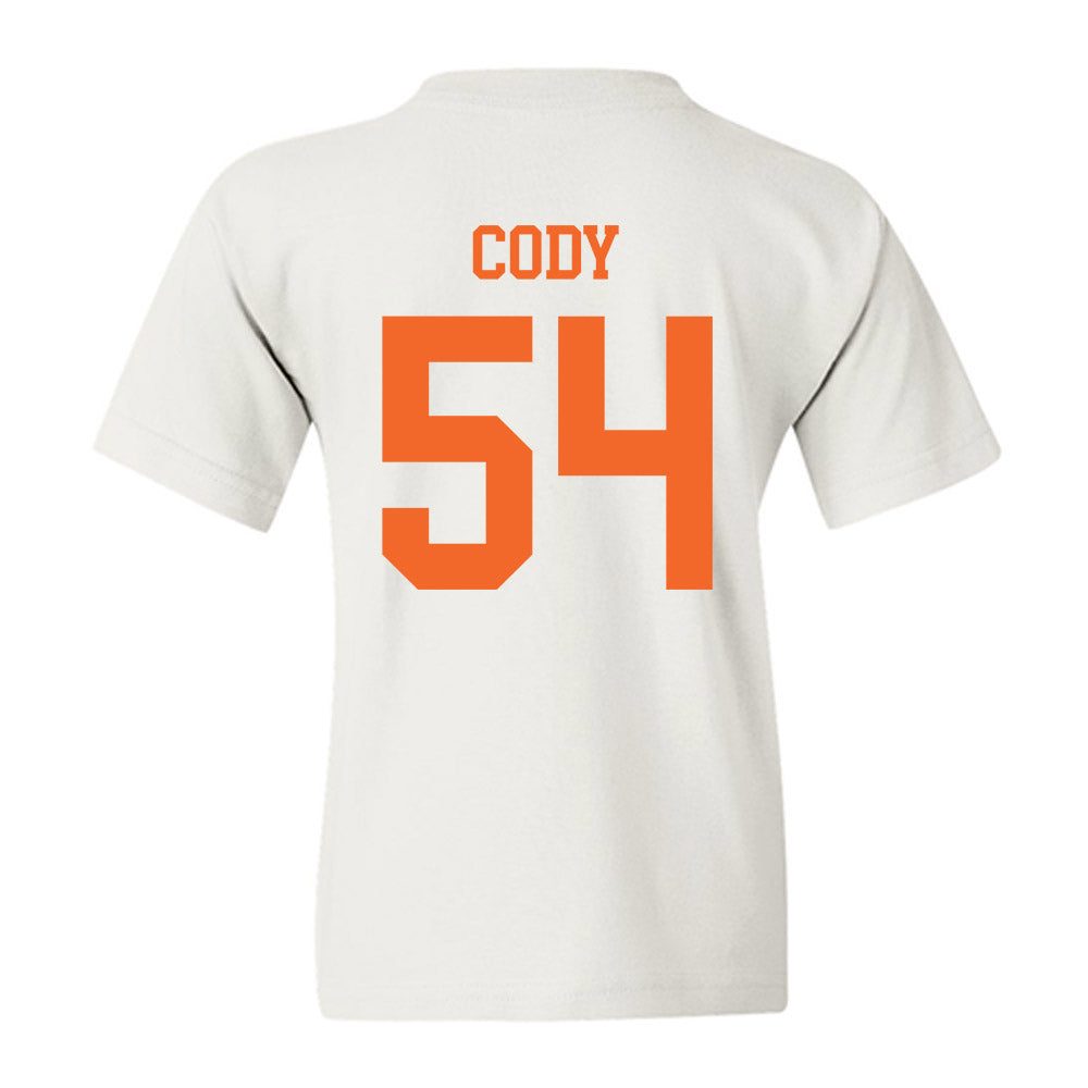 Clemson - NCAA Football : Kam Cody - Classic Shersey Youth T-Shirt-1