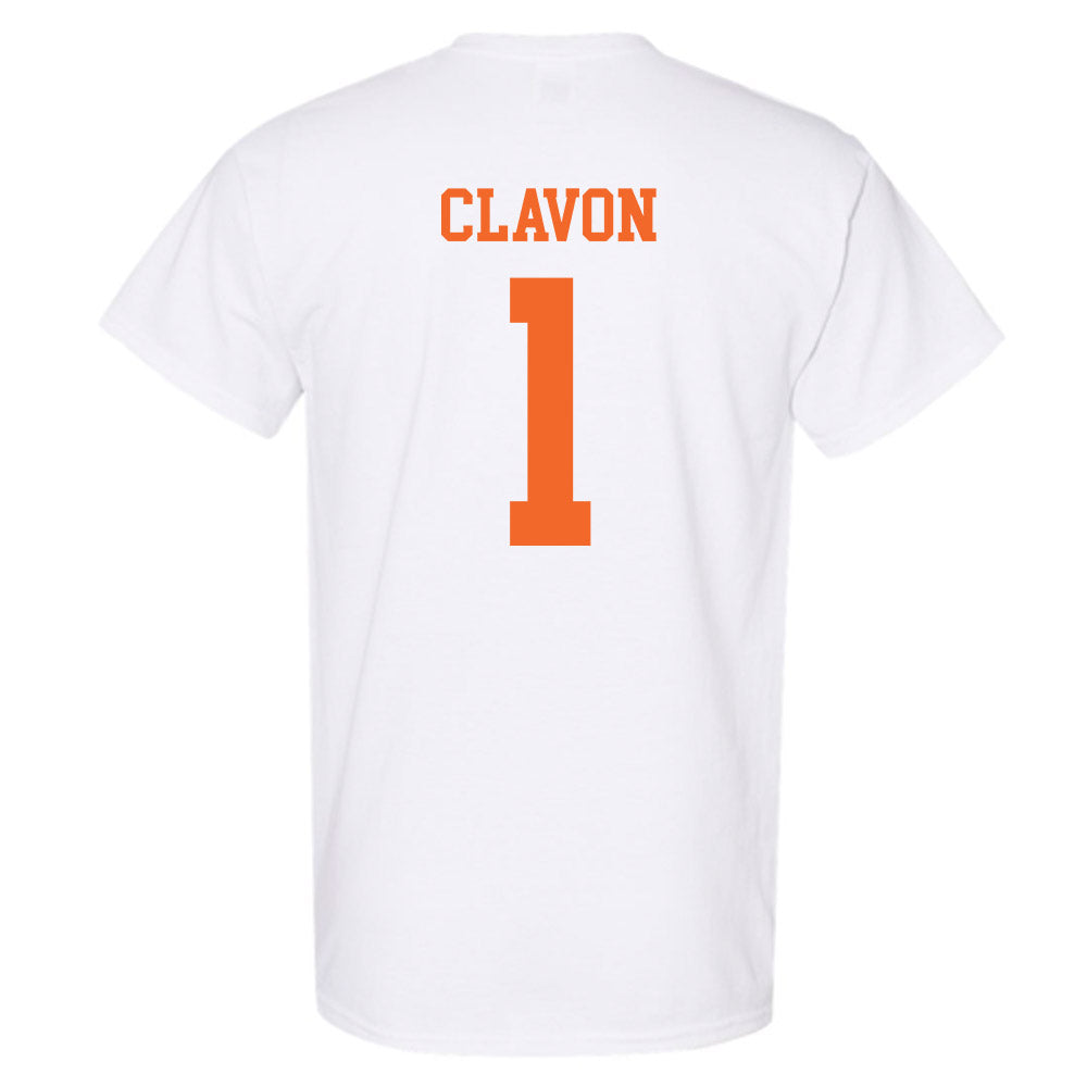 Clemson - NCAA Baseball : Bryce Clavon - Classic Shersey T-Shirt-1
