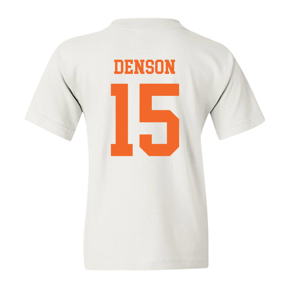 Clemson - NCAA Football : Chris Denson - Classic Shersey Youth T-Shirt-1