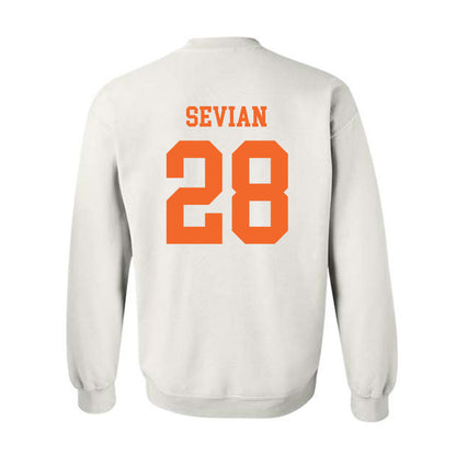 Clemson - NCAA Men's Soccer : Xander Sevian - Classic Shersey Crewneck Sweatshirt-1