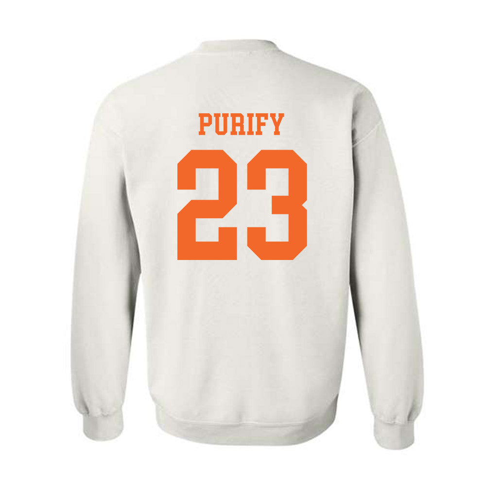 Clemson - NCAA Baseball : Jarren Purify - Classic Shersey Crewneck Sweatshirt-1