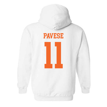 Clemson - NCAA Softball : Mac Pavese - Classic Shersey Hooded Sweatshirt-1
