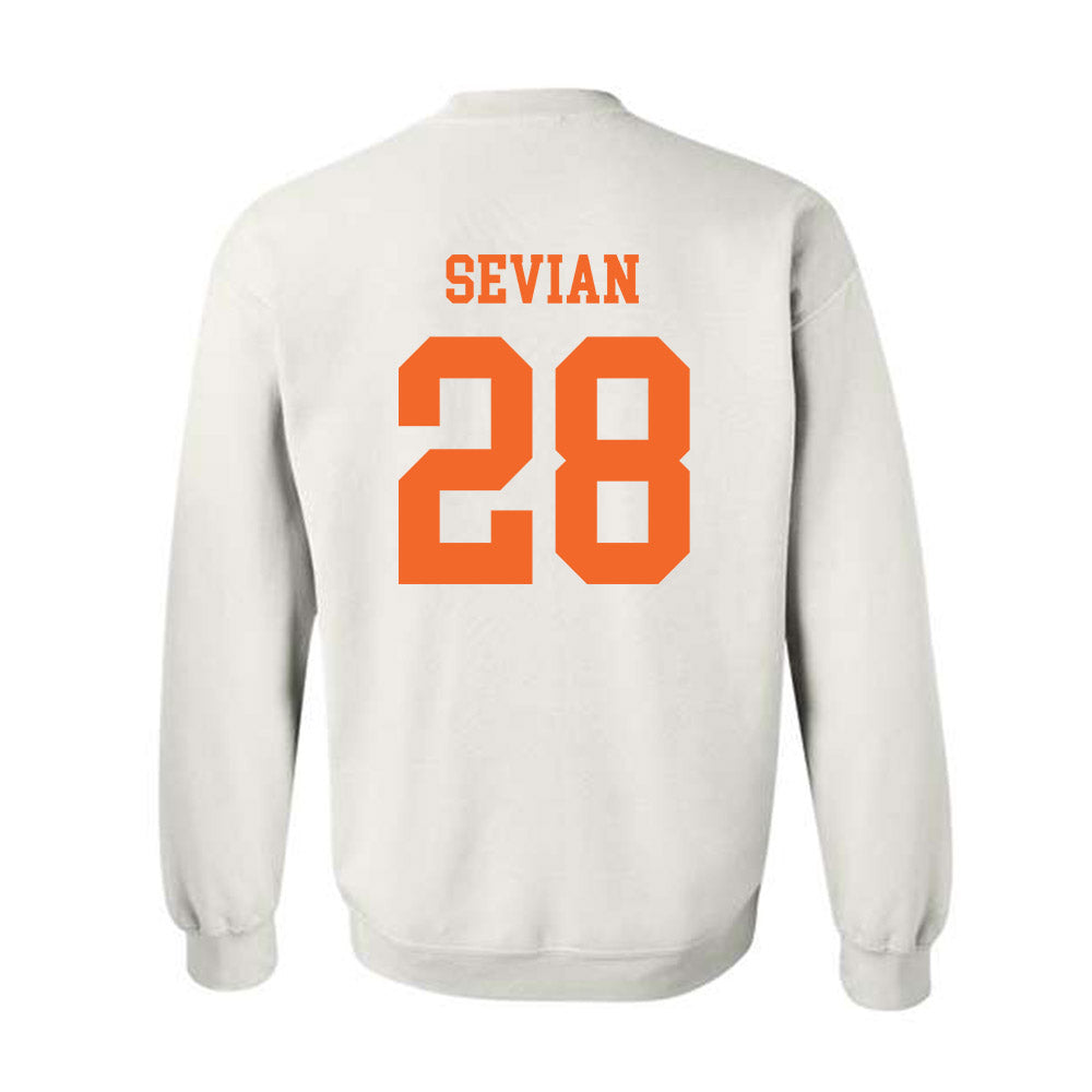 Clemson - NCAA Men's Soccer : Xander Sevian - Classic Shersey Crewneck Sweatshirt-1