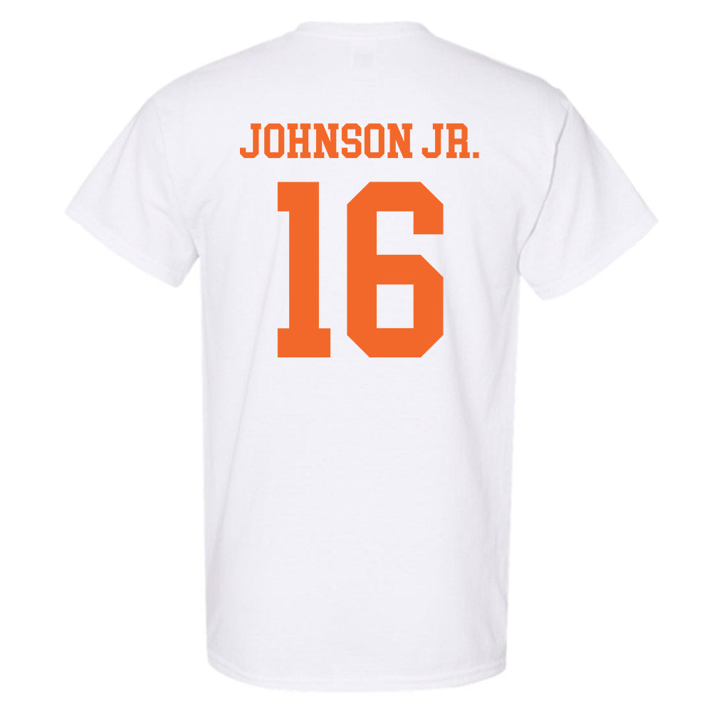 Clemson - NCAA Football : Chris Johnson Jr. - Classic Shersey T-Shirt-1