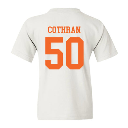 Clemson - NCAA Football : Fletcher Cothran - Classic Shersey Youth T-Shirt-1