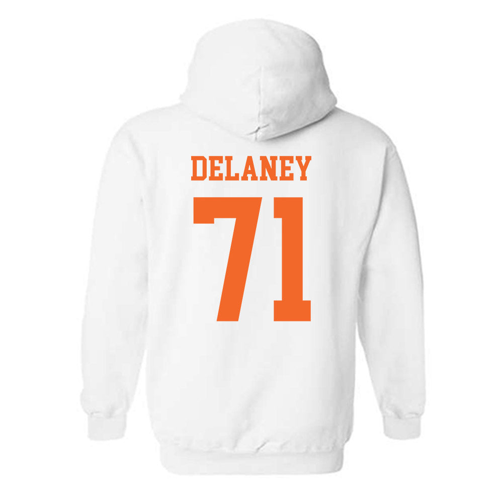 Clemson - NCAA Football : Leo Delaney - Classic Shersey Hooded Sweatshirt-1