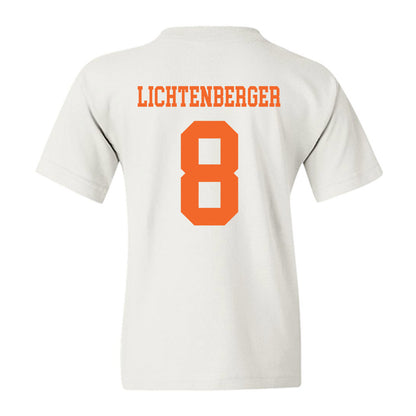 Clemson - NCAA Baseball : Tyler Lichtenberger - Classic Shersey Youth T-Shirt-1