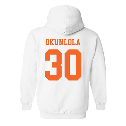 Clemson - NCAA Men's Soccer : Remi Okunlola - Classic Shersey Hooded Sweatshirt-1