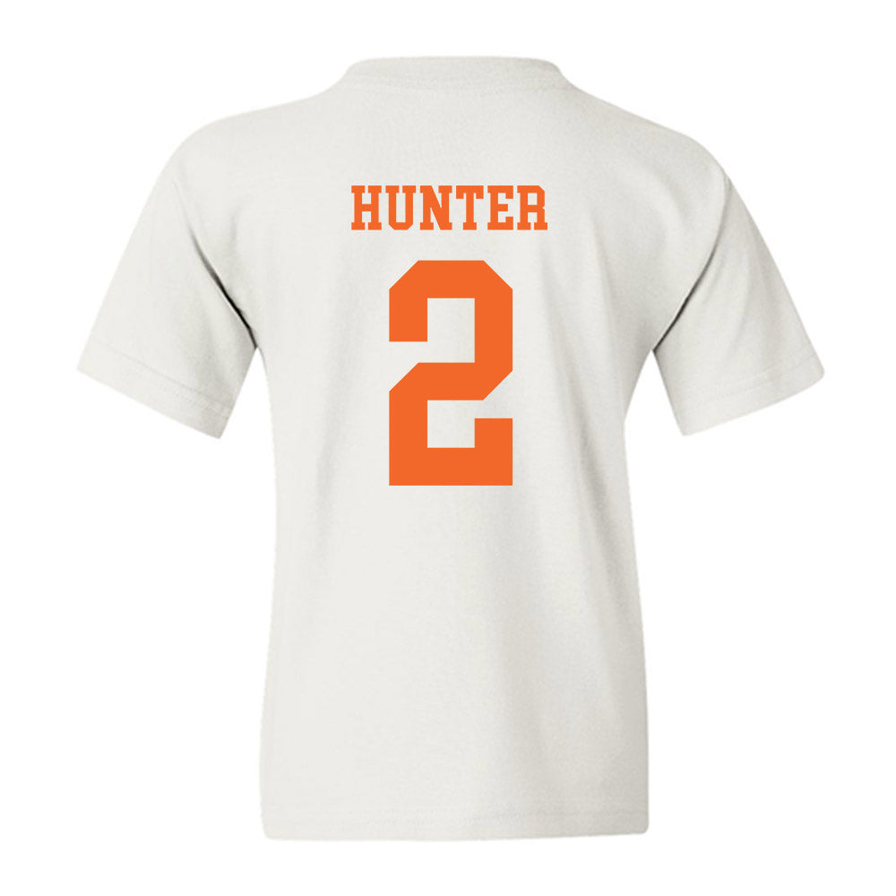 Clemson - NCAA Men's Basketball : Dillon Hunter - Classic Shersey Youth T-Shirt-1