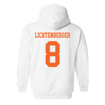 Clemson - NCAA Baseball : Tyler Lichtenberger - Classic Shersey Hooded Sweatshirt-1