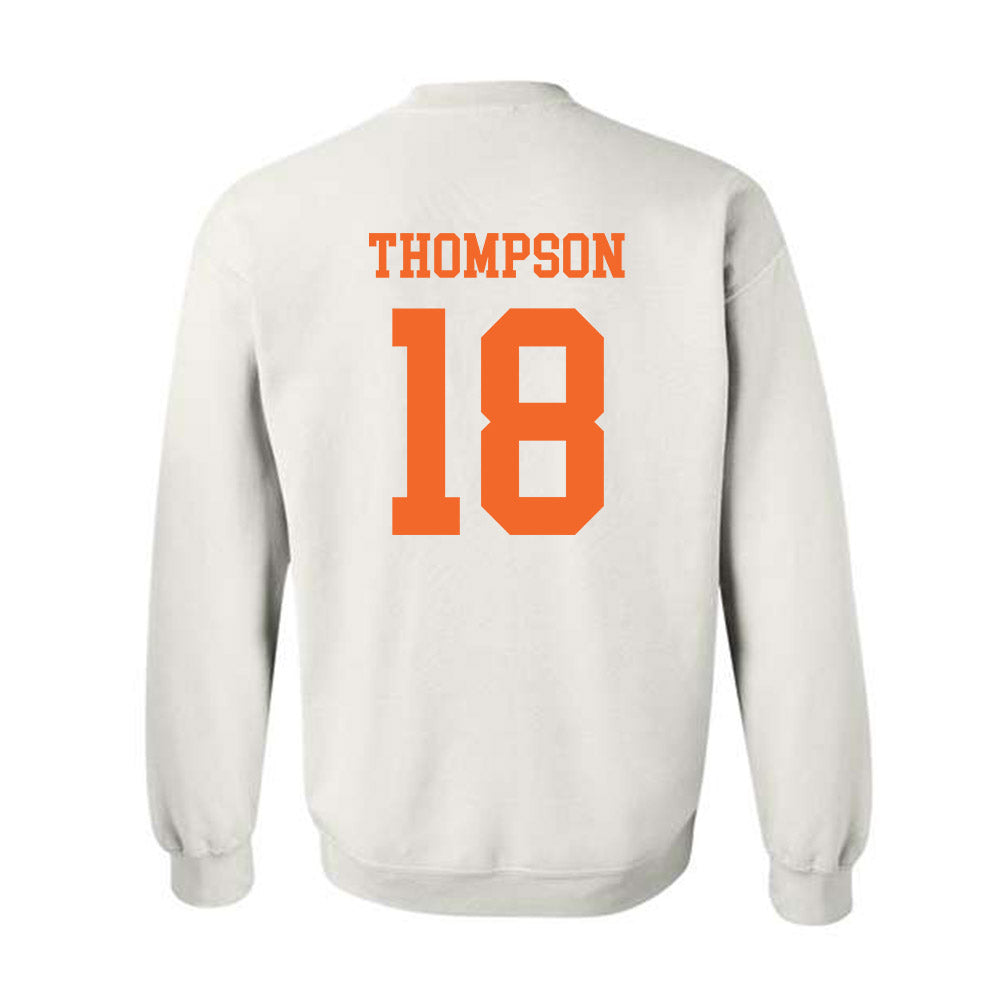 Clemson - NCAA Women's Soccer : Reagan Thompson - Classic Shersey Crewneck Sweatshirt-1
