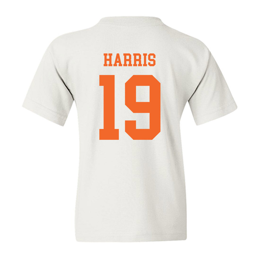 Clemson - NCAA Women's Soccer : Juju Harris - Classic Shersey Youth T-Shirt-1