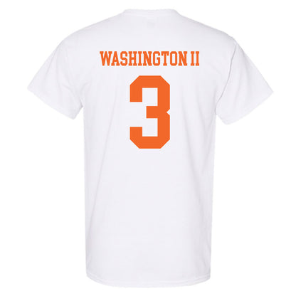 Clemson - NCAA Football : Elliot Washington II - Classic Shersey T-Shirt-1