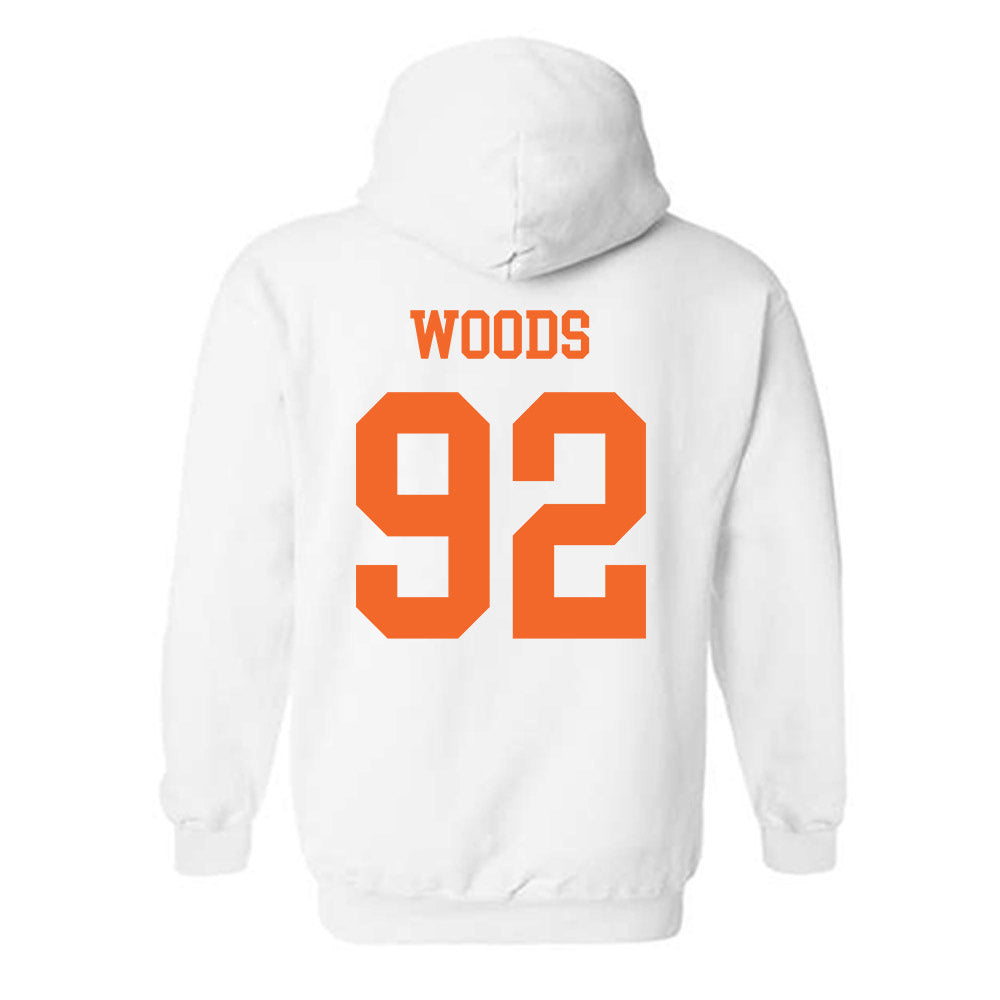 Clemson - NCAA Football : Devarrick Woods - Classic Shersey Hooded Sweatshirt-1