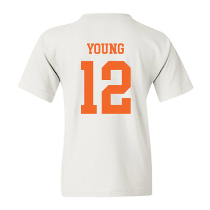 Clemson - NCAA Football : Shavar Young - Classic Shersey Youth T-Shirt-1