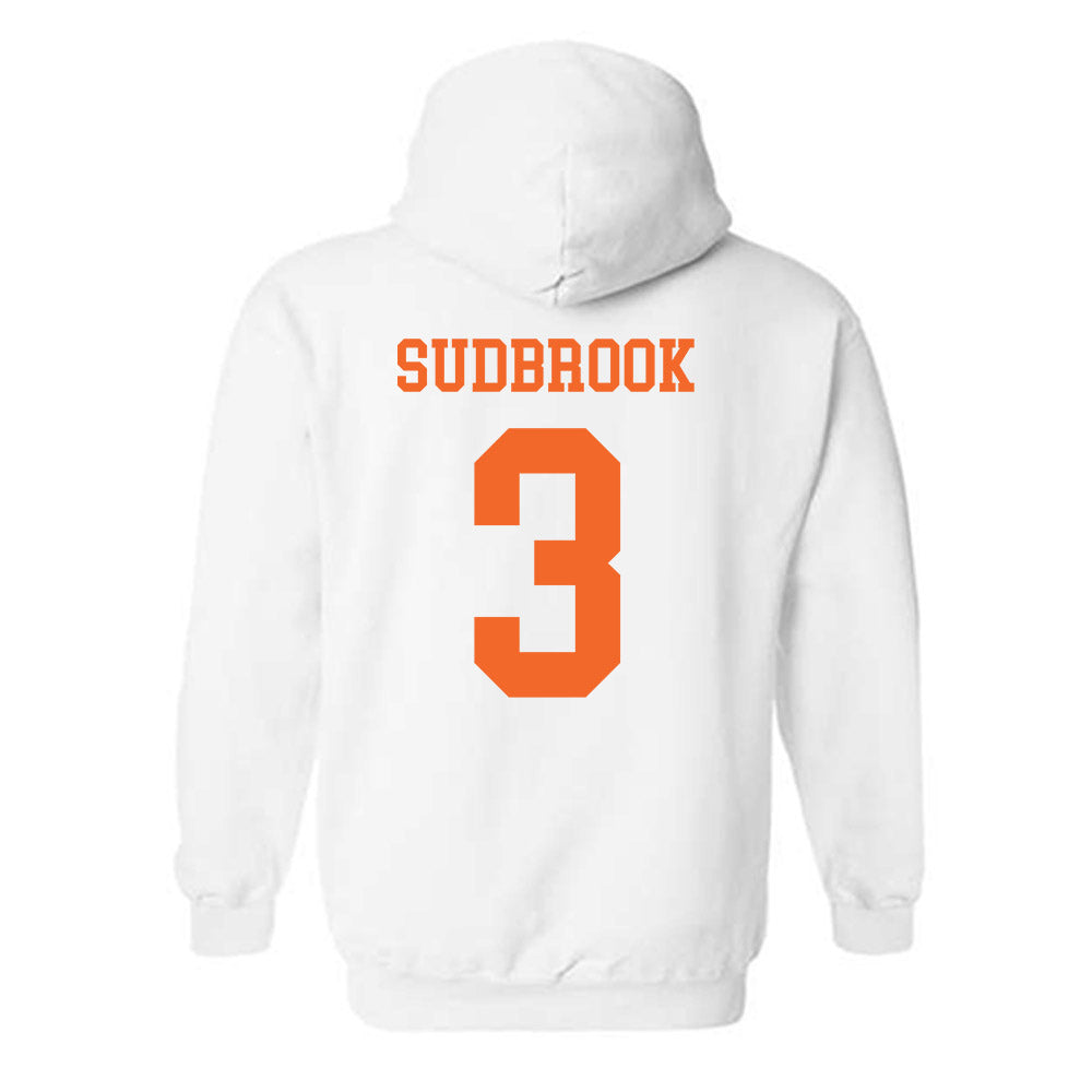Clemson - NCAA Baseball : Troy Sudbrook - Classic Shersey Hooded Sweatshirt-1
