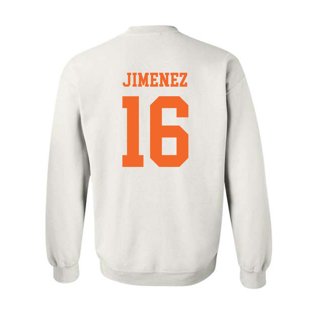 Clemson - NCAA Men's Soccer : Mason Jimenez - Classic Shersey Crewneck Sweatshirt-1