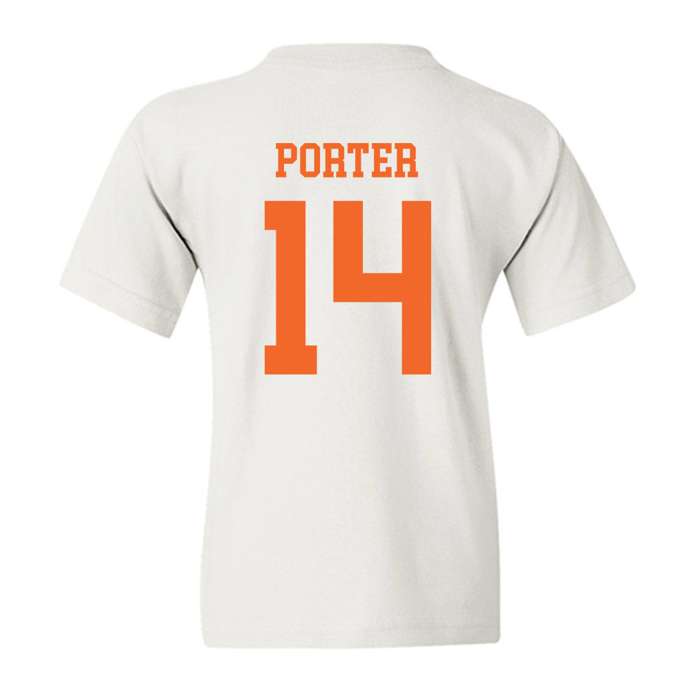 Clemson - NCAA Women's Basketball : Addie Porter - Classic Shersey Youth T-Shirt-1