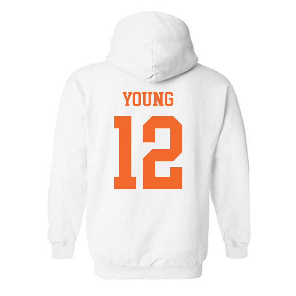 Clemson - NCAA Football : Shavar Young - Classic Shersey Hooded Sweatshirt-1