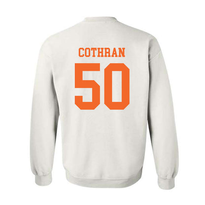 Clemson - NCAA Football : Fletcher Cothran - Classic Shersey Crewneck Sweatshirt-1