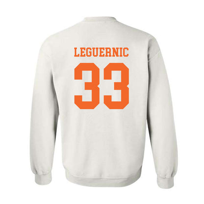 Clemson - NCAA Baseball : Justin LeGuernic - Classic Shersey Crewneck Sweatshirt-1