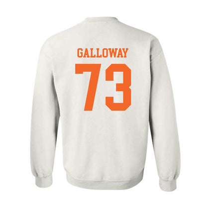 Clemson - NCAA Football : Hayes Galloway - Classic Shersey Crewneck Sweatshirt-1