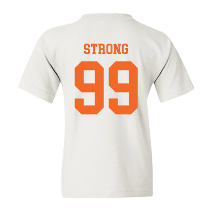 Clemson - NCAA Football : Markus Strong - Classic Shersey Youth T-Shirt-1