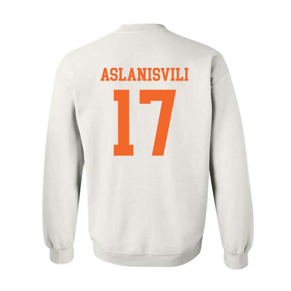 Clemson - NCAA Women's Tennis : Artemis Aslanisvili - Classic Shersey Crewneck Sweatshirt-1