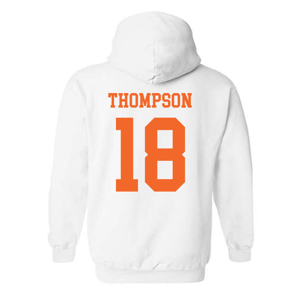Clemson - NCAA Women's Soccer : Reagan Thompson - Classic Shersey Hooded Sweatshirt-1