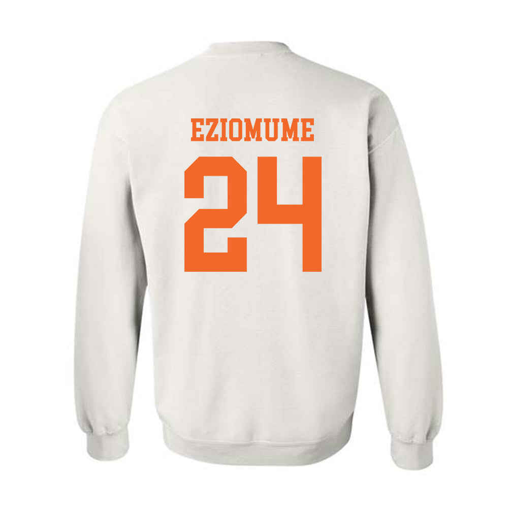 Clemson - NCAA Football : David Eziomume - Classic Shersey Crewneck Sweatshirt-1