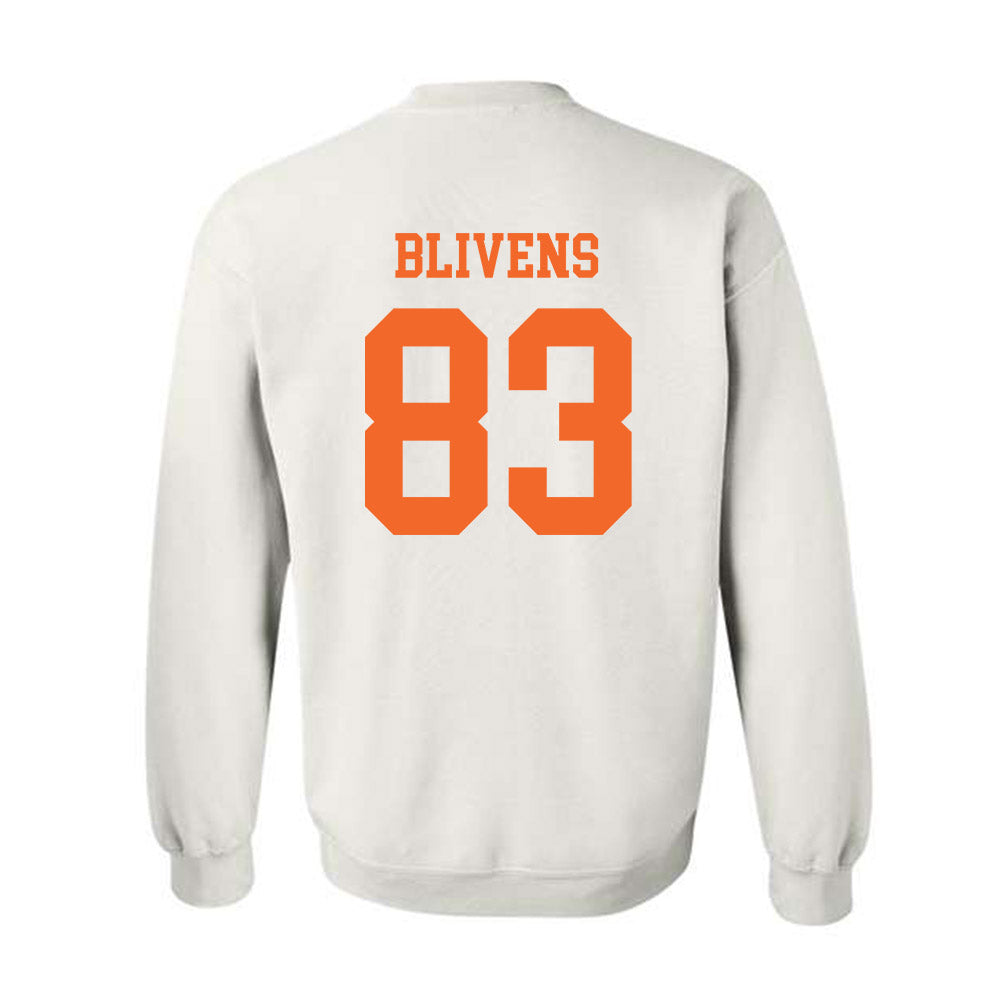 Clemson - NCAA Football : Cam Blivens - Classic Shersey Crewneck Sweatshirt-1