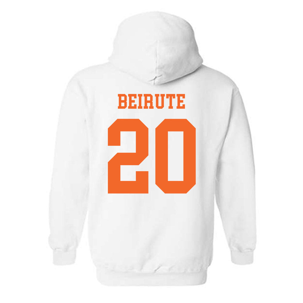 Clemson - NCAA Men's Soccer : Andres Beirute - Classic Shersey Hooded Sweatshirt-1