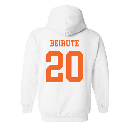 Clemson - NCAA Men's Soccer : Andres Beirute - Classic Shersey Hooded Sweatshirt-1
