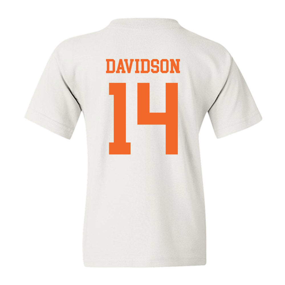 Clemson - NCAA Men's Basketball : Blake Davidson - Classic Shersey Youth T-Shirt-1