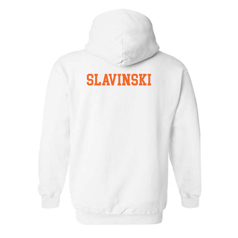 Clemson - NCAA Men's Track & Field : Blaik Slavinski - Classic Shersey Hooded Sweatshirt-1