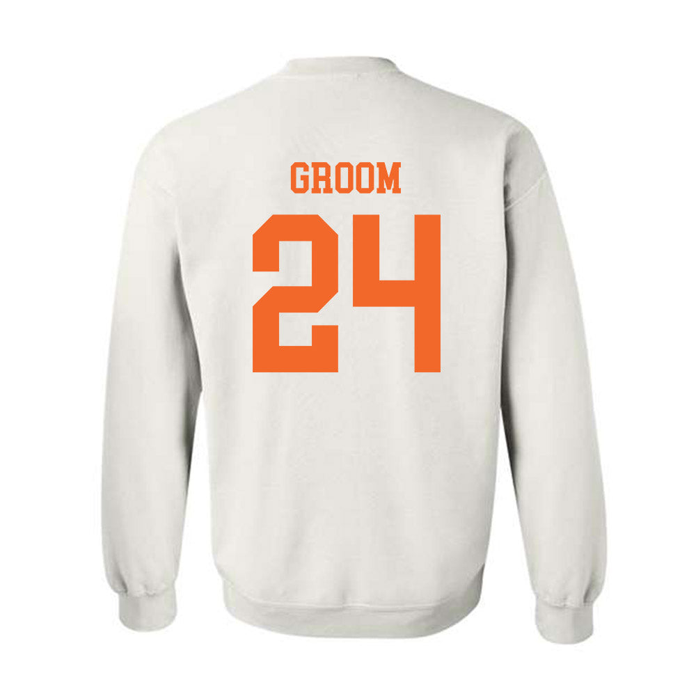 Clemson - NCAA Women's Volleyball : Anika Groom - Classic Shersey Crewneck Sweatshirt-1