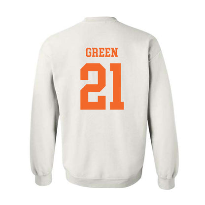 Clemson - NCAA Football : Jarvis Green - Classic Shersey Crewneck Sweatshirt-1