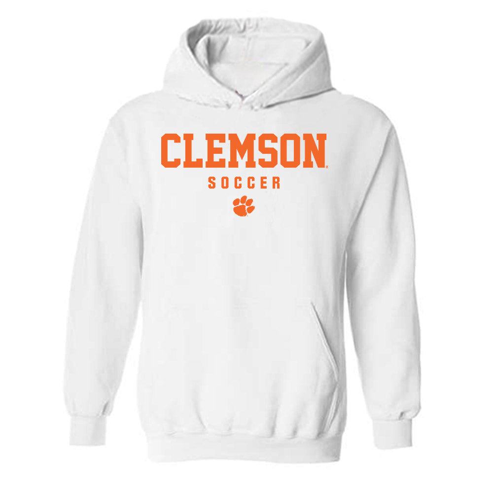 Clemson - NCAA Women's Soccer : Erin Sherden - Classic Shersey Hooded Sweatshirt-0