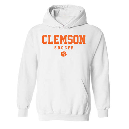 Clemson - NCAA Women's Soccer : Erin Sherden - Classic Shersey Hooded Sweatshirt-0