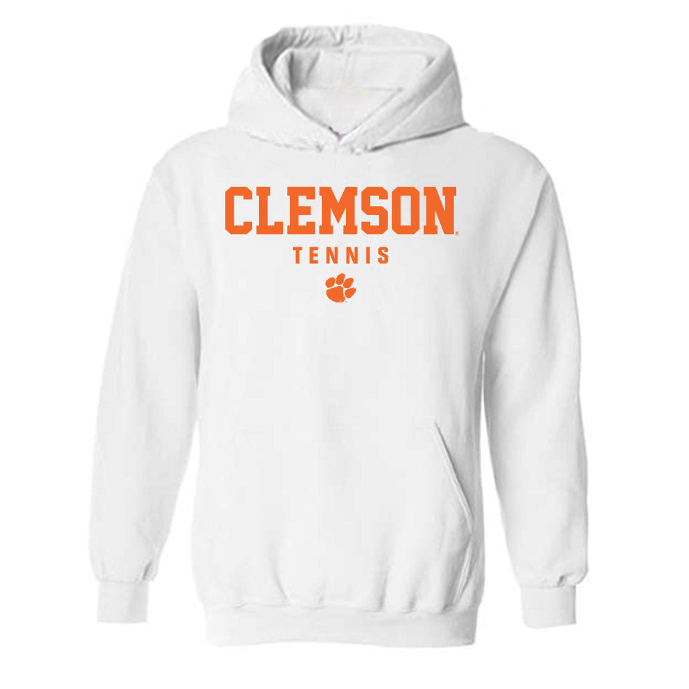 Clemson - NCAA Men's Tennis : Manuel Plunger - Classic Shersey Hooded Sweatshirt-0