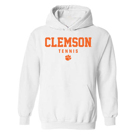Clemson - NCAA Men's Tennis : Manuel Plunger - Classic Shersey Hooded Sweatshirt-0