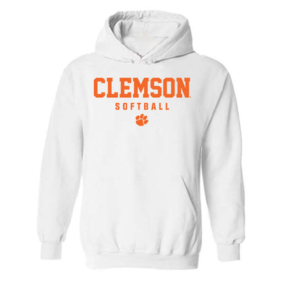 Clemson - NCAA Softball : Abby Dunning - Classic Shersey Hooded Sweatshirt-0