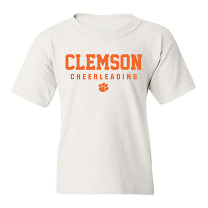 Clemson - NCAA Cheerleading : Steelie Armatta - Classic Shersey Youth T-Shirt-0