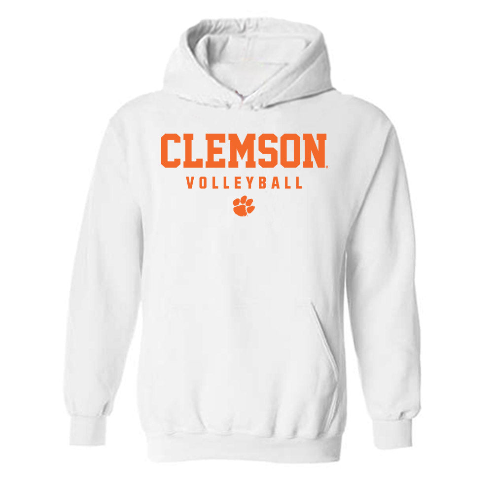 Clemson - NCAA Women's Volleyball : Lucy Maloney - Classic Shersey Hooded Sweatshirt-0