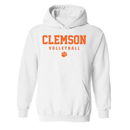 Clemson - NCAA Women's Volleyball : Lucy Maloney - Classic Shersey Hooded Sweatshirt-0